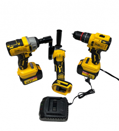 Polizor Unghiular, Pistol Impact, Bormasina 48V [0]