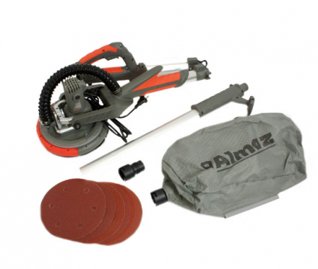 Slefuitor pereti pliabil cu aspirator LED 750W Ø225mm [3]