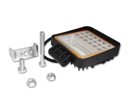 Proiector LED SMD auto OffRoad 160W indicator, LVT, IP67, carcasa aluminiu Patrat [3]