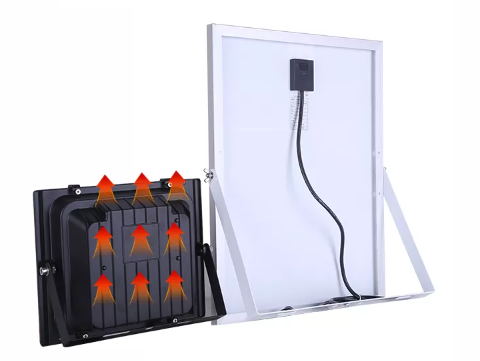 Proiector Solar cu Panou Solar 100W 6500 K [2]