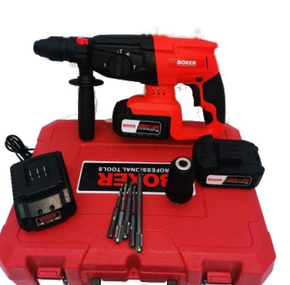 Ciocan rotopercutor,Boxer picamar cu 2 acumulatorii 24v si Accesorii [2]