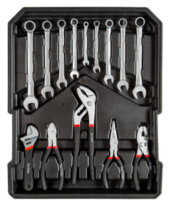 Trusa scule Troler Flinke Aluminiu 600piese [2]