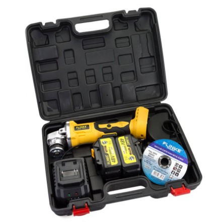 Polizor unghiular, Flex fara fir Flinke FLEX 125mm 48V cu 2 baterii [3]