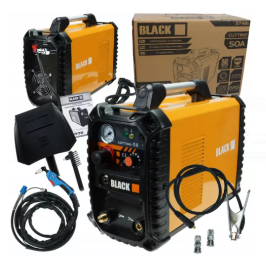 Aparat de taiat debitat cu plasma 50A Black [2]