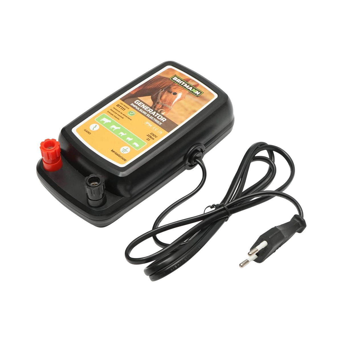 Aparat generator de impulsuri 2 Joule tensiune 230V gard electric 20Km, IP54 [2]