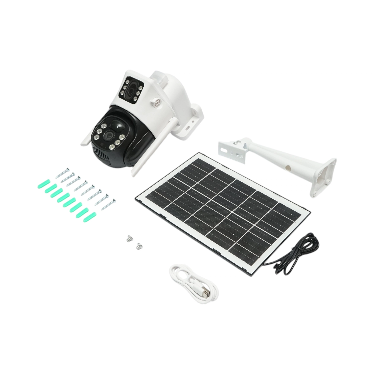 Camera Solara Wifi 360 Full HD 4K IP 66 Night Vision [2]