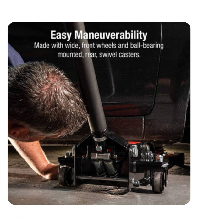 Cric Crocodil 4 Tone Hidraulic 2 pistoane professional [6]