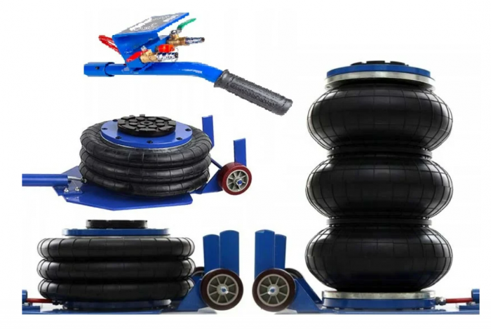 Cric Pneumatic 3,5 T cu 3 perne [3]