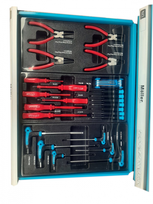 Dulap,Carucior Moller scule 7 sertare si Accesorii [4]