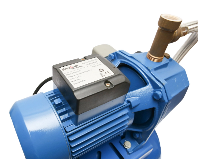 Hidrofor apa 750W 220V, debit 46L/min, H39m, rezervor 24L, viteza 2860 r/min cu ejector Breckner Germany [3]