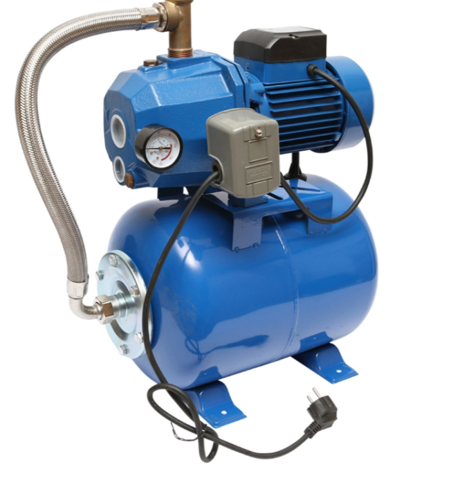 Hidrofor apa 750W 220V, debit 46L/min, H39m, rezervor 24L, viteza 2860 r/min cu ejector Breckner Germany [5]