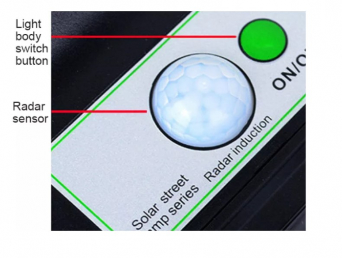 Lampa Solara 800W 10 cadrane Cu Suport [7]