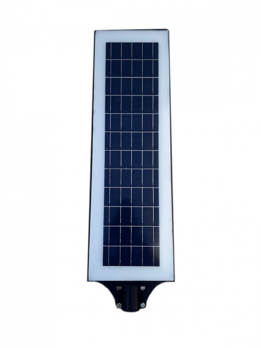 Lampa Solara Stradala Led 12 cadrane 1500w 6500k Telecomanda si Suport [2]