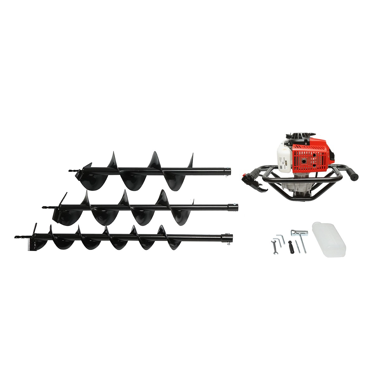 Motoburghiu 2.8 CP cu 3 Burghie Breckner Germany [3]