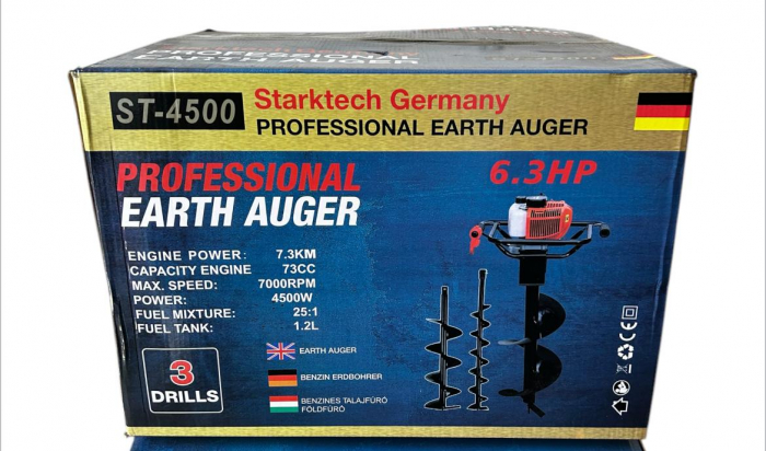 Motoburghiu 6.3 Hp 73cc Starktech Germany [2]
