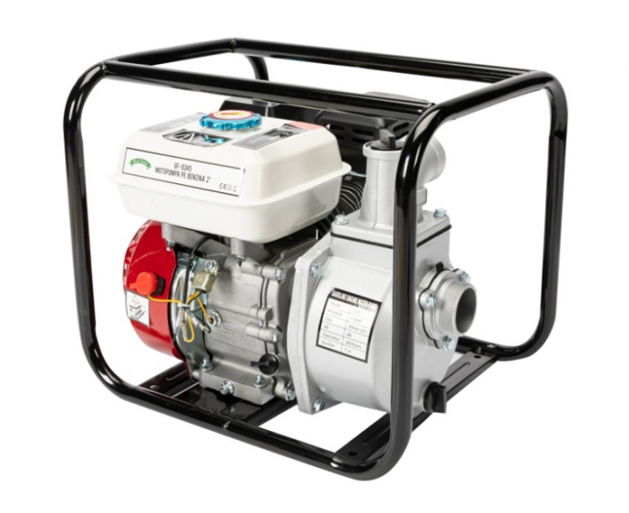 Motopompa pe benzina 4 timpi 2 toli 6.5CP 500L/M KRAFTROYAL [2]