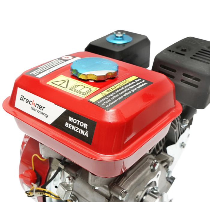 Motor 7.5 cp 4 timpi OHV ax pana 19 mm cu fulie Breckner Germany [3]