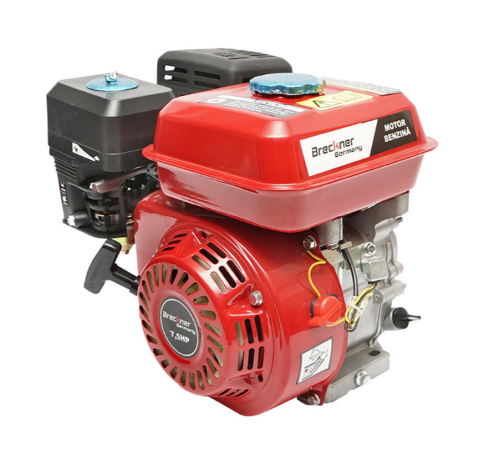 Motor 7.5 cp 4 timpi OHV ax pana 20 mm cu fulie Breckner Germany [2]