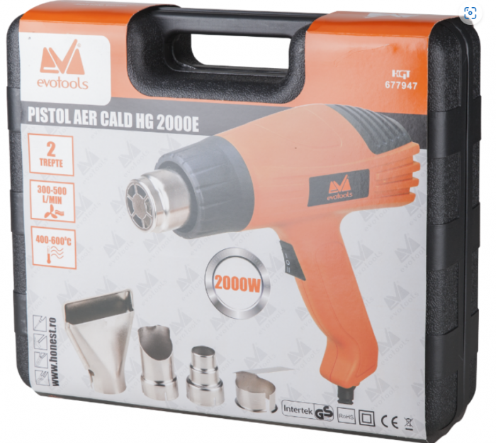 Pistol aer cald 2000W [2]