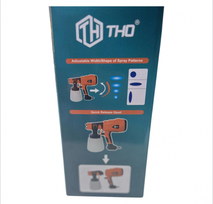 Pistol de vopsit electric 600W M6014 THO [6]