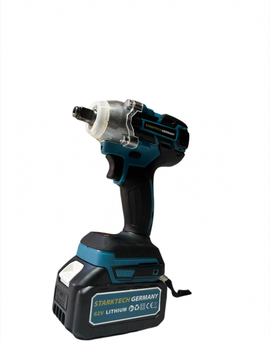 Cheie Pistol Impact 2 Acumulatori 62V 4A 825 Nm  [4]