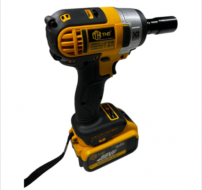 Polizor Unghiular Pistol impact 88V 3Ah M9032 [8]