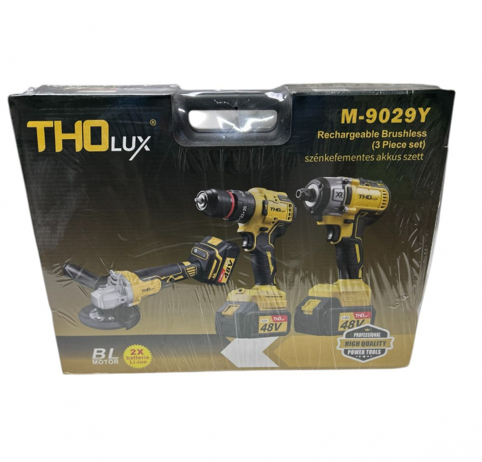 Polizor Unghiular, Pistol Impact, Bormasina 48V [5]