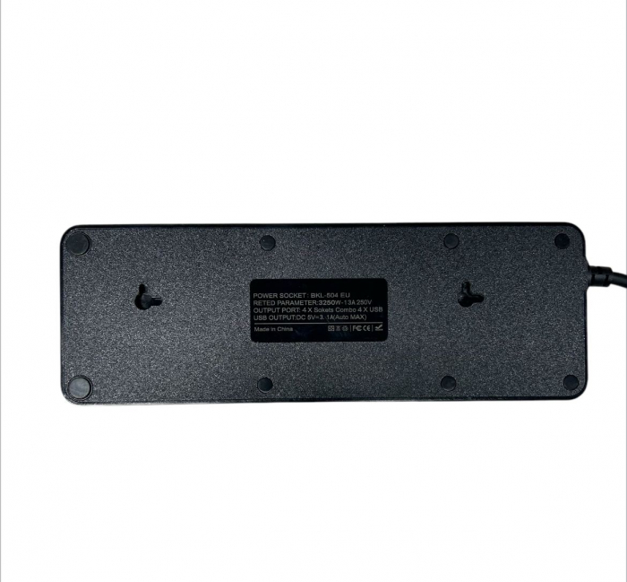 Prelungitor 2M 4 Prize usb 4 3250W BKL-504​​​​​​​ THO​​​​​​​ [3]