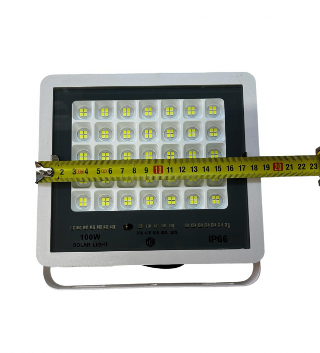 Proiector Solar 100w IP 66 cu panou solar [7]