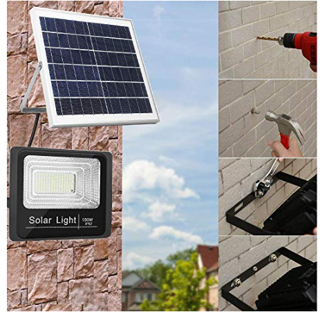 Proiector Solar Led 500W cu panou Solar [3]