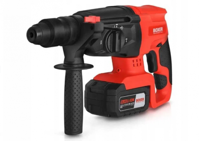 Ciocan rotopercutor,Boxer picamar cu 2 acumulatorii 24v si Accesorii [4]