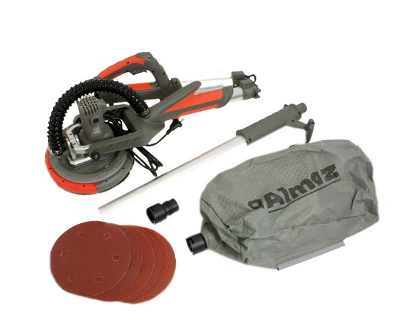 Slefuitor pereti pliabil cu aspirator LED 750W Ø225mm [4]