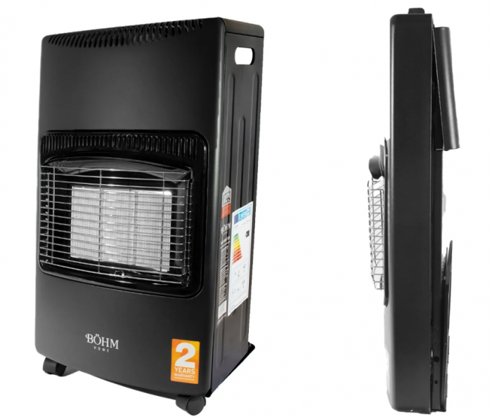 Soba pe gaz GPL pliabilă 4,20 kW 3 trepte de putere , 20-80 m²  Regulator GPL + Furtun GPL 1,5 m [3]