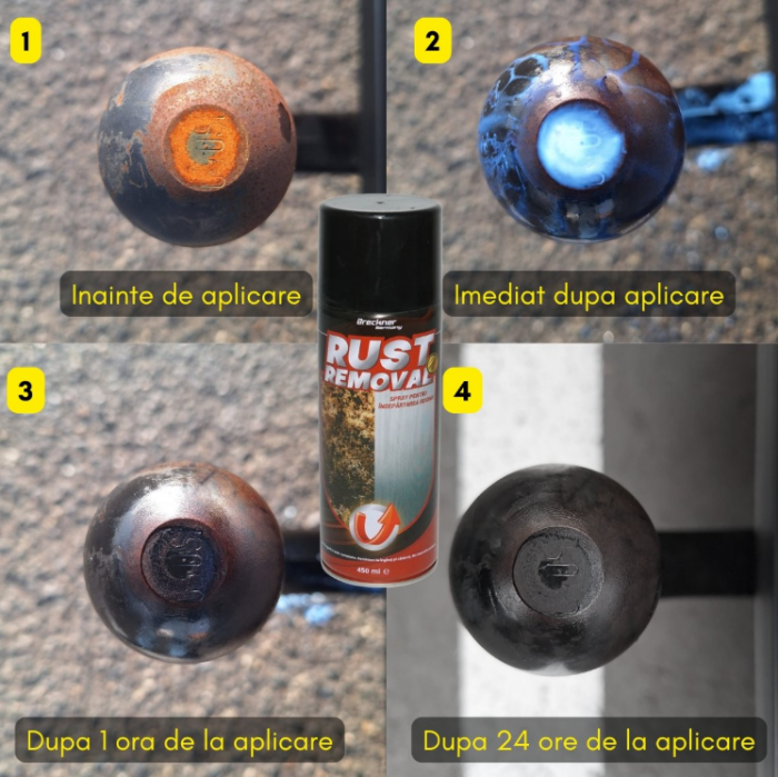 Spray neutralizare si indepartare rugina 450ml Breckner Germany [5]