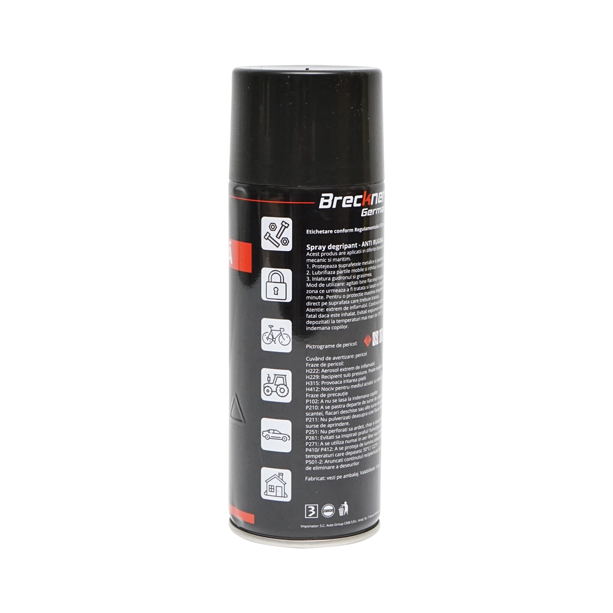 Set 3 bucati Spray degripant Rugina Auto 400 ml Breckner GermanySpray degripant Rugina Auto 400 ml Breckner Germany [4]