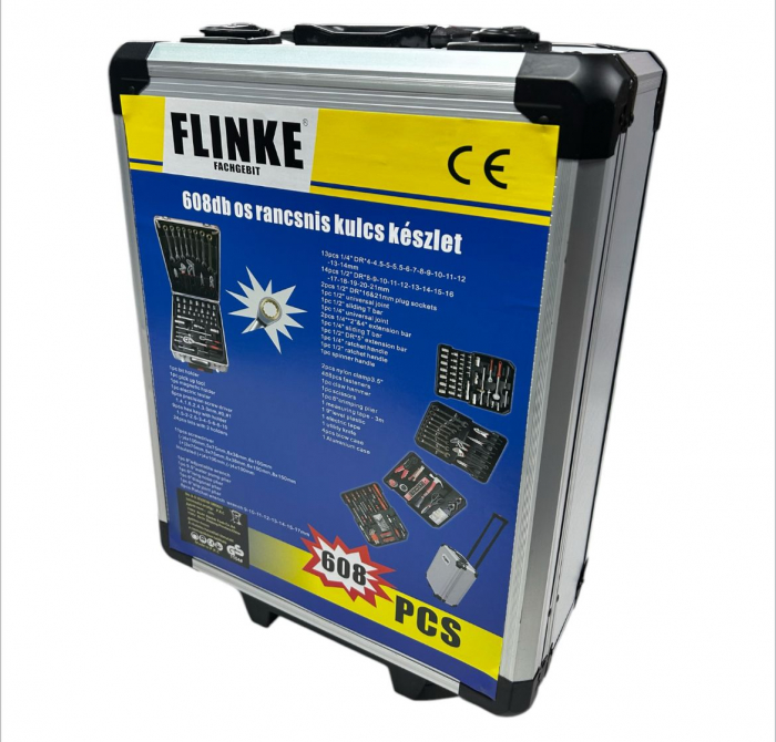 Trusa Scule Troler Profesional 608 piese Flinke [3]