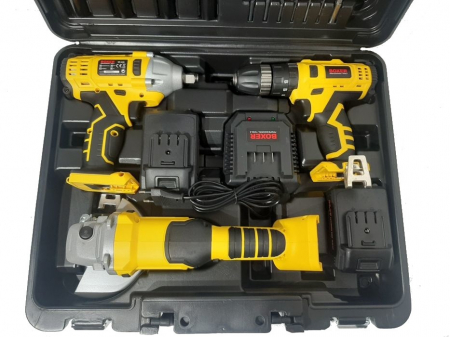 Pistol impact Flex Autofiletanta Boxer 24V si Accesorii [2]