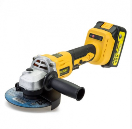 Polizor unghiular, Flex fara fir Flinke FLEX 125mm 48V cu 2 baterii