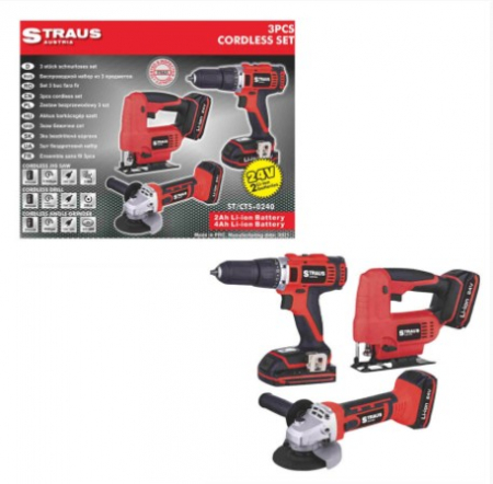 Polizor unghiular si Autofiletanta si Pendular 24V 2x Acumulatori [2]