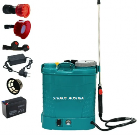 Pompa de stropit Electrica Straus 12V,16L,5,5 bari