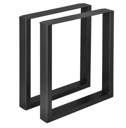 Casa Gradina Bricolaj - Picioare Masa din metal set 2 bucati 60x72 cm
