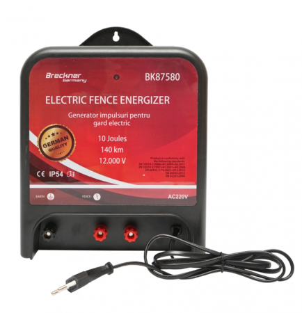Generatoare Curent - Aparat generator impulsuri 220V 10 Joule 140km gard electric Breckner Germany