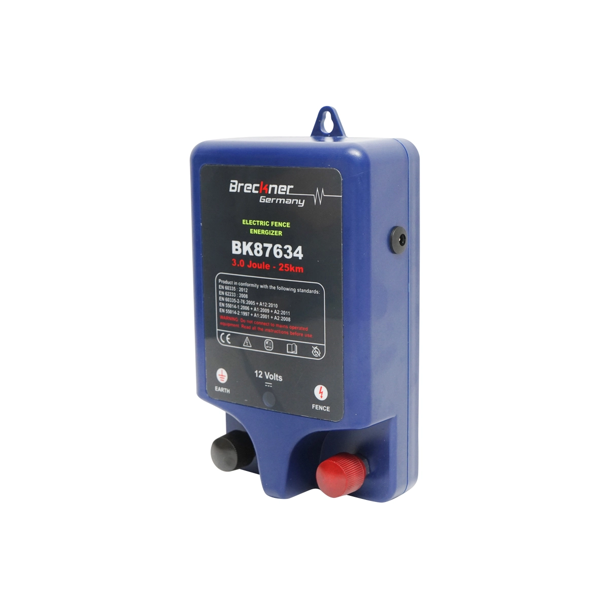 Gard Electric - Aparat Generator impulsuri 220V 3 Joule 25 km cu impamantare pentru gard electric Breckner Germany