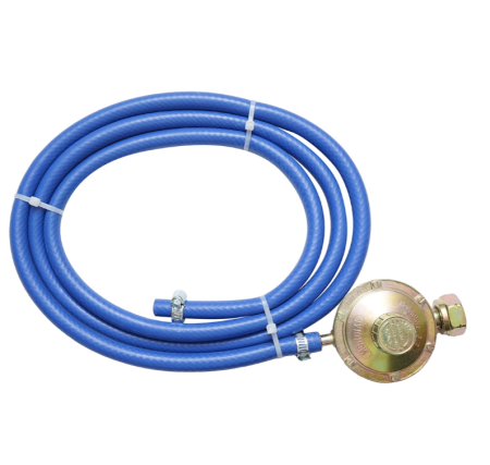 Kit Complet pentru Butelie Regulator Ceas de Presiune si Furtun GPL 2 Metri Breckner Germany [1]