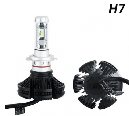 Becuri Led Auto H7 100W 12000LM 6500K 3000K 8000K [3]