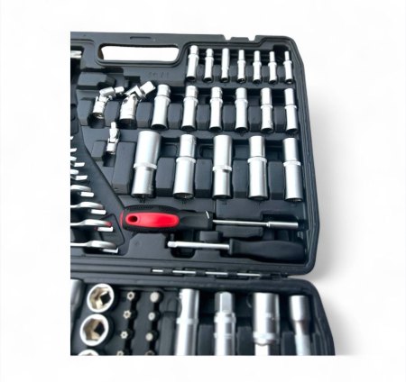 Trusă de scule profesională 216 piese – chei tubulare, clichet, biți, accesorii [6]