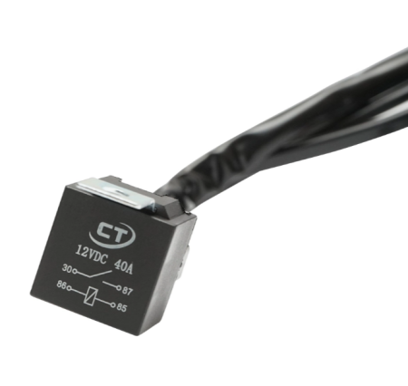 Cablaj Cu Releu si buton,led bar,proiector auto [4]