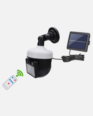 Set 3 bucati Lampa Solara Tip Camera Rotativa 360 Grade cu Panou Separata si Senzor de Miscare [3]