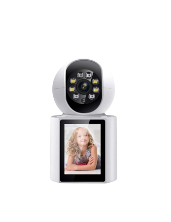 Camera IP Smart WiFi cu Ecran Monitor si Apel Video, Comunicare Bidirectionala, Detectie Miscare [1]