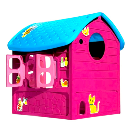 Casuta copii 120x113x111 cm RozDohany [4]